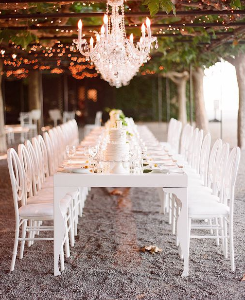 crystal chandelier rental