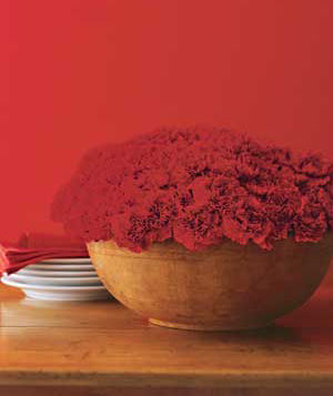 wood bowl wedding