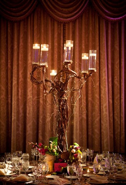 grape vine candelabra candleabra candle holder