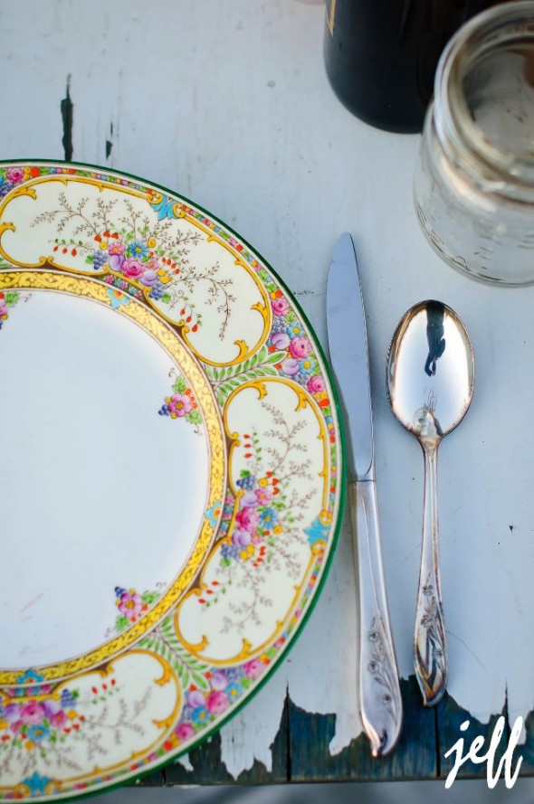 vintage plate wedding rental vintage plate shower rental