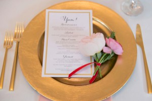 gold modern flatware